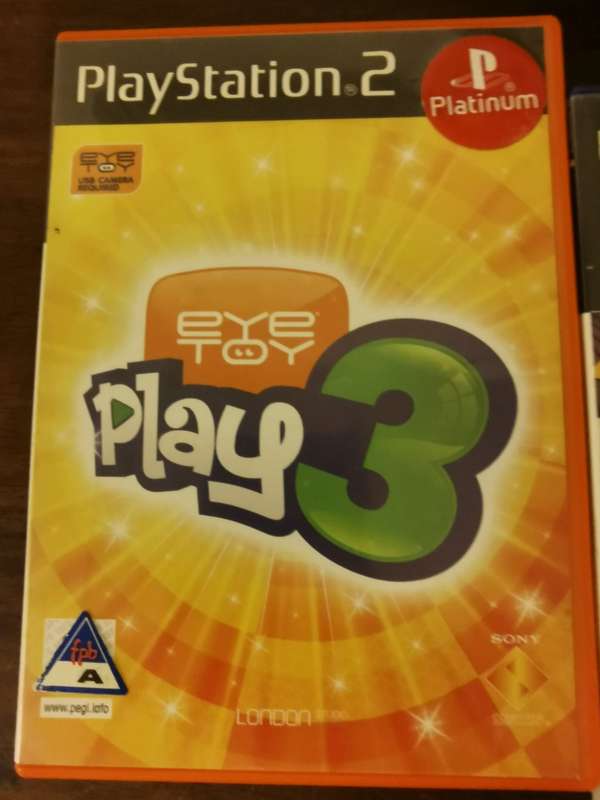 Eye Toy Combo for PlayStation 2 Including 6 games all with Booklets