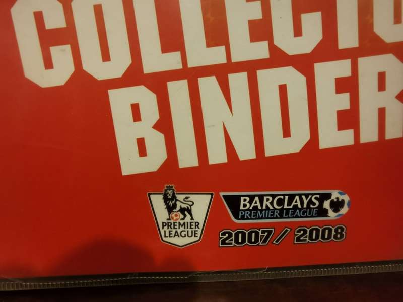 Topps Match Attax Premiere League Binders of 07 and 08 (Almost full or complete)