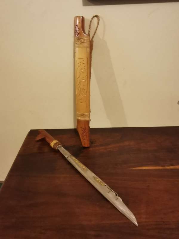 Most Gorgeous Blade with Brass Inly