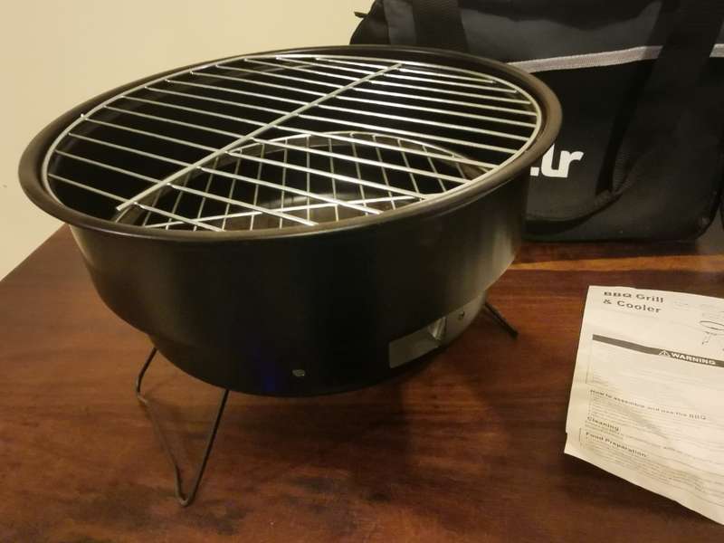 Portable Braai and Cooler Bag Combo