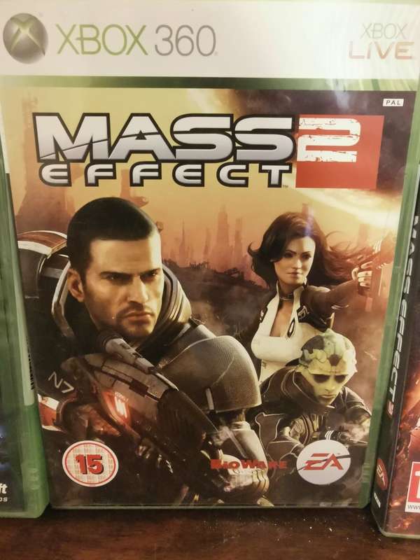 Mass Effect 1,2 AND 3 on Xbox 360