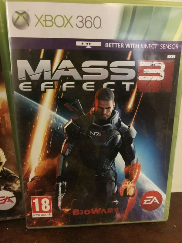 Mass Effect 1,2 AND 3 on Xbox 360