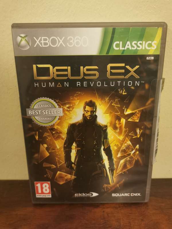 Rare Find! DEUS EX Human Revolution on Xbox 360 with booklet