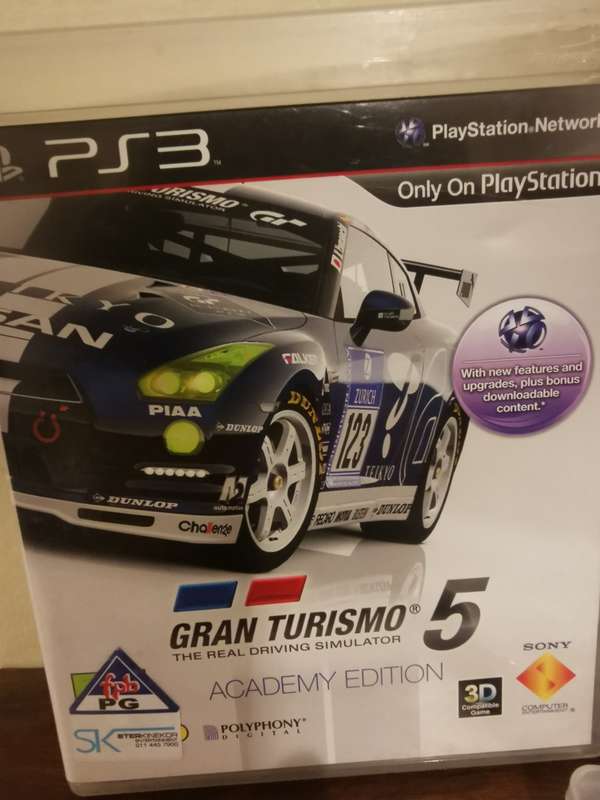 Gran Turismo 5 - Academy Edition PLUS GT 6 on PlayStation 3 with Booklets