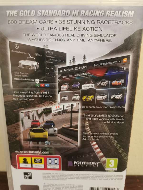 Gran Turismo on PSP with Booklet