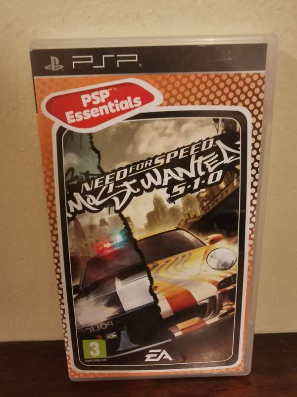 Need for Speed: Most Wanted on PSP with Booklet