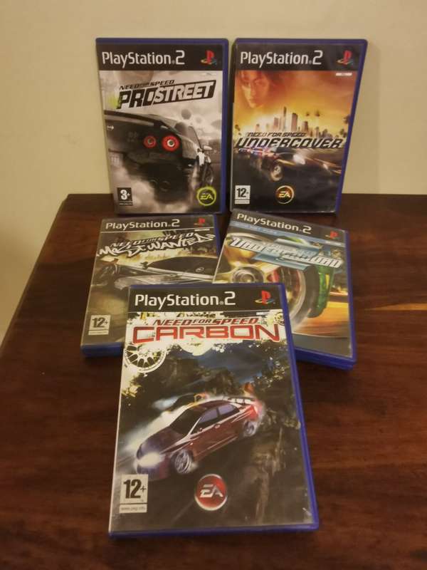 Need for Speed Collection on PlayStation 2 with Booklets