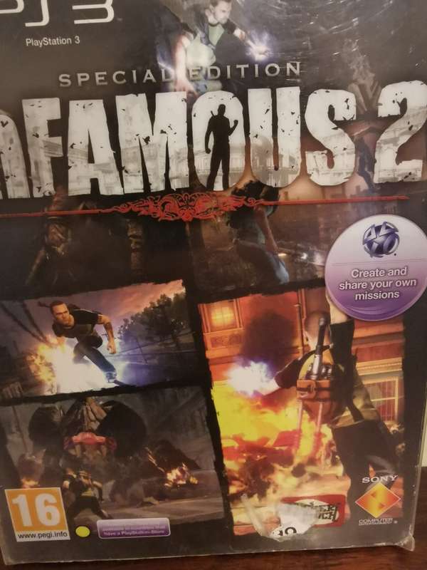 Special Edition of Infamous 2 on PlayStation 3 Complete with Booklet