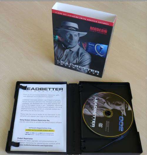 LEADBETTER INTERACTIVE Golf DVD set