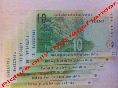 !!5x UNC 1ST ISSUE GILL MARCUS R10 NOTES IN SEQUENCE *BV1832840-44 A*!!