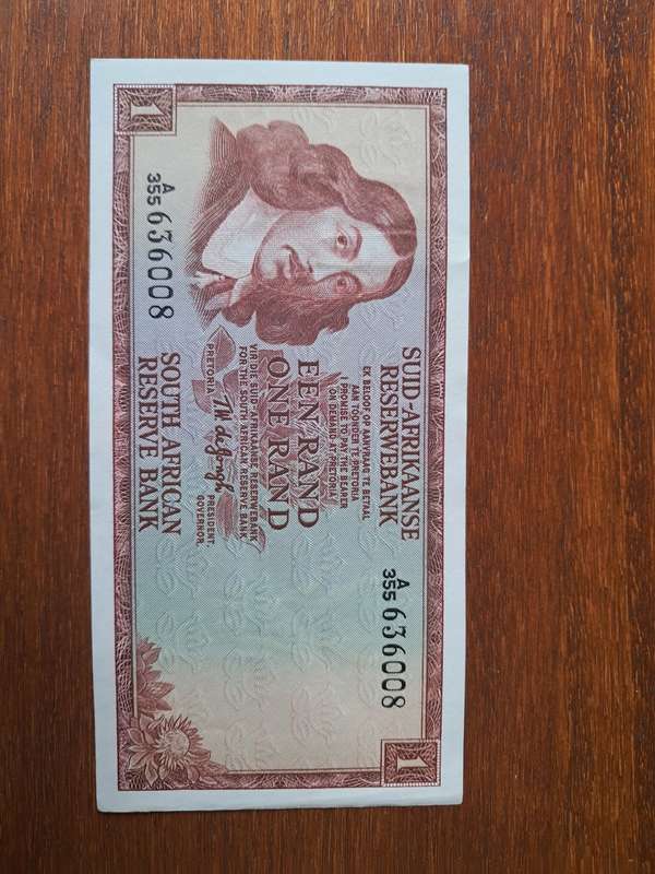TW de Jongh Een/one Rand (1 bid for both)