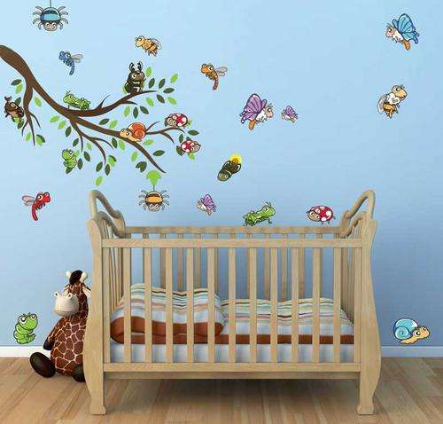 Its a bugs life! Vinyl wall stickers decals for kids and babies