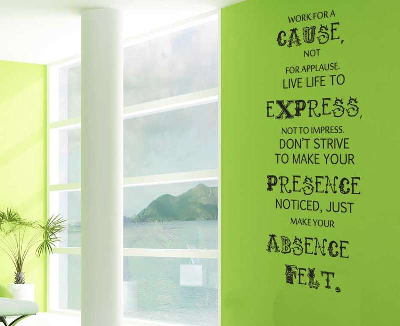 Express yourself Vinyl Wall Art Sticker Decal Vinyl Tattoo