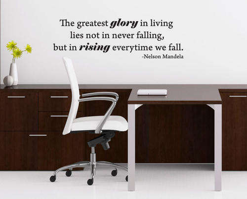 Mandela corporate home office Vinyl Wall Art Sticker Decal Vinyl Tattoo Decor