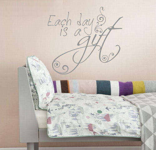 Each day is a gift Vinyl Wall Art quote - Sticker Decal Vinyl Interior Decor