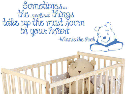 Winnie the Pooh wall Art Quote Sticker Decal Vinyl Tattoo Decor Interior decoration