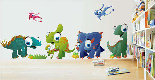 Massive Dinosaur wall decals for kids and baby rooms -vinyl wall decals, stickers
