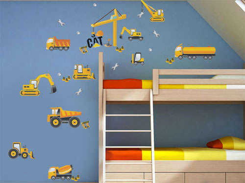 Trucks2 kids stickers Vinyl Wall Art Sticker Decal Vinyl Tattoo Decor