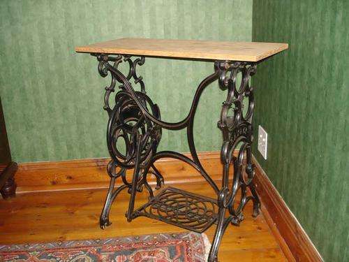 Antique K&Co Treadle cast iron Sewing machine base  COLLECTION PRETORIA ONLY.