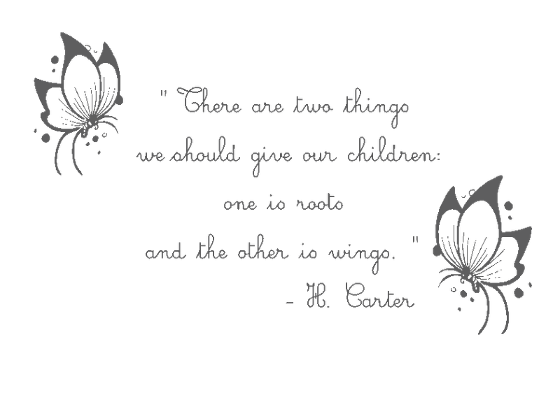 Babies children wings vinyl wall art quote wall tattoo decal