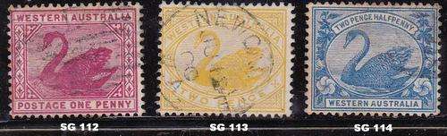 WESTERN AUSTRALIA    1898   DEFINITIVE    **** SEE SCAN *****