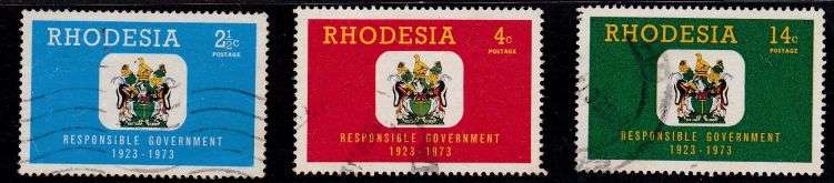 RHODESIA 1973   " RESPONSIBLE GOVERMENT"   *** SEE SCAN ***