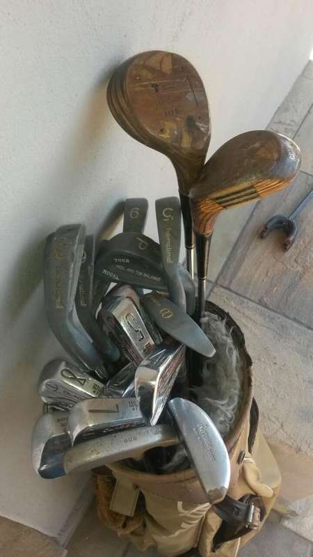 19 Wilson and International Golf Clubs
