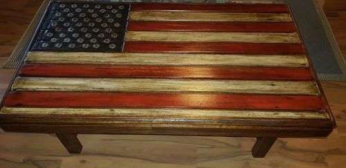 American Flag Coffee Table