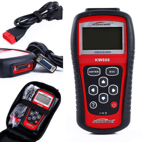 MaxiScan KW808 OBD2 OBDII EOBD Scanner Car Code Reader Tester Diagnostic