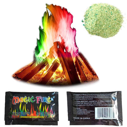 Magic Fire Colorful Flames Powder Bonfire Sachets