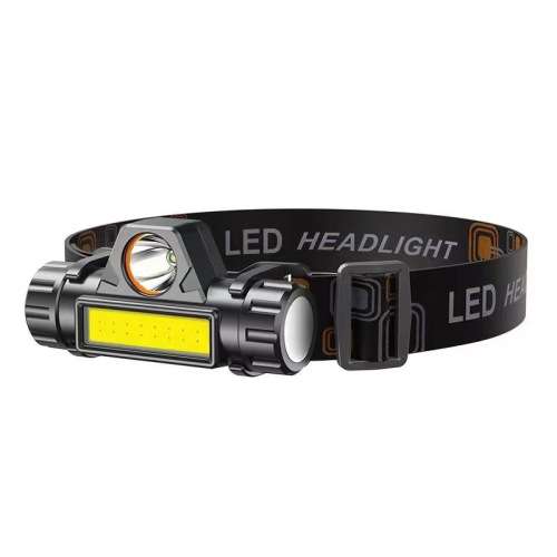 USB Rechargeable Headlight Head Flashlight LED Headlight