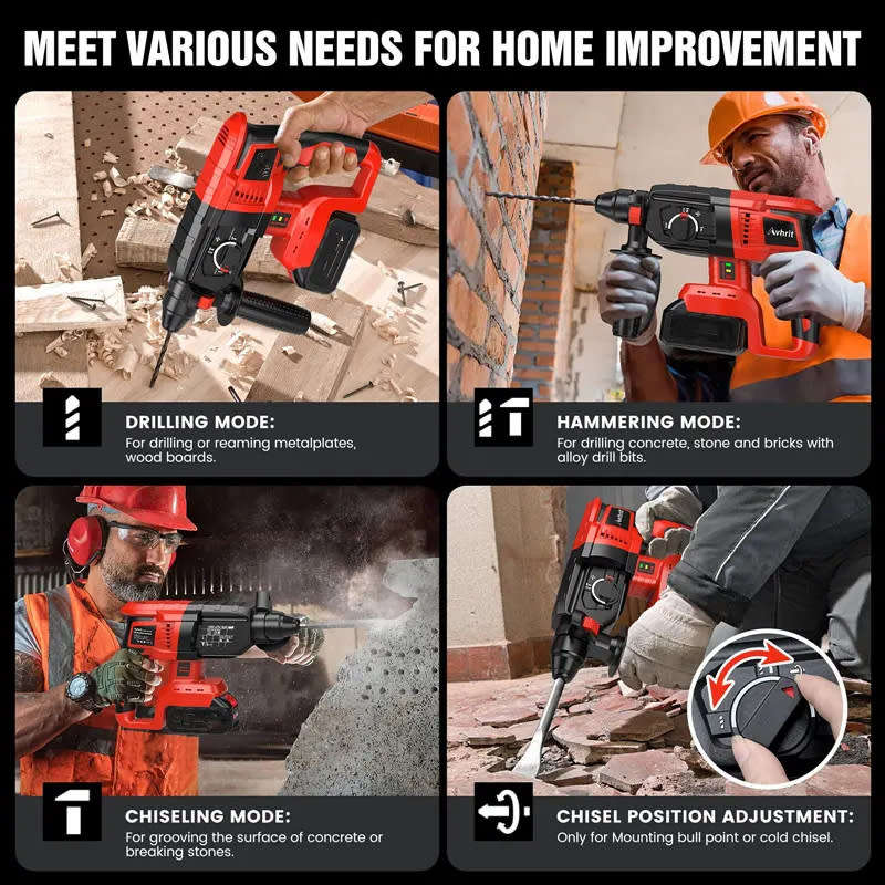 Cordless Brushless Hammer Drill