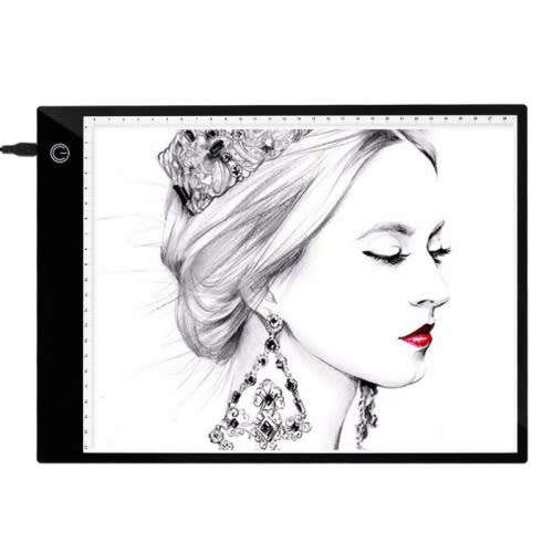 Led Drawing Board, Painting Copy Light Box, Stepless Dimming Digital Tablet