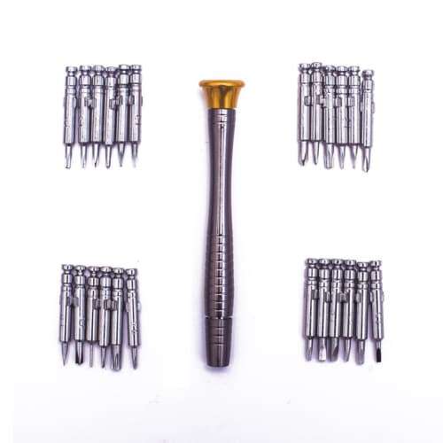 25-In-1 Mini Multi-Function Screwdriver Set With Magnetic Electronic Repair Tool