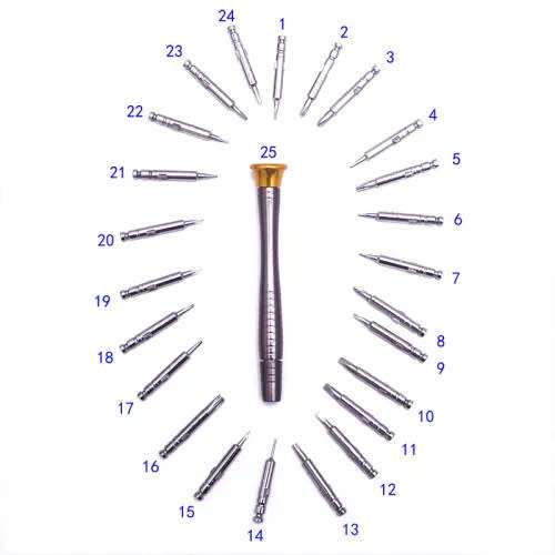 25-In-1 Mini Multi-Function Screwdriver Set With Magnetic Electronic Repair Tool