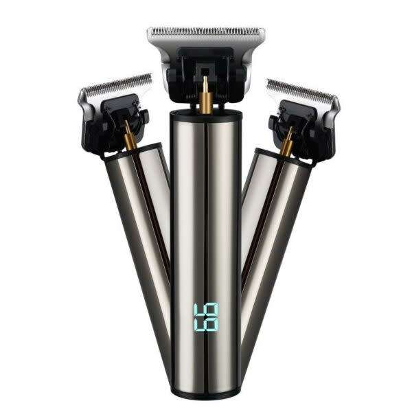 Mini Electric Hair Trimmer Cordless With Lcd Display