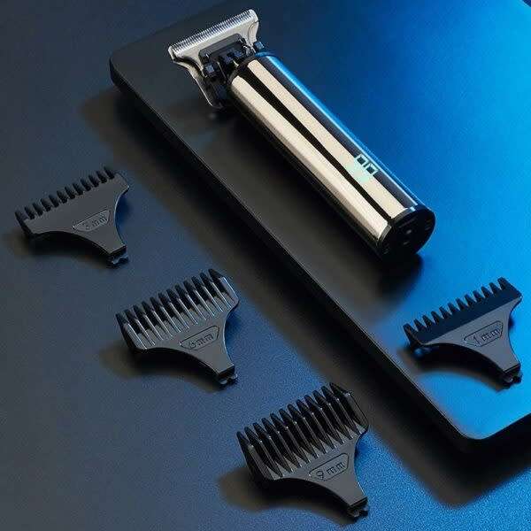 Mini Electric Hair Trimmer Cordless With Lcd Display