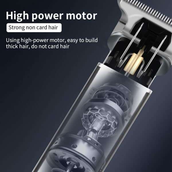 Mini Electric Hair Trimmer Cordless With Lcd Display