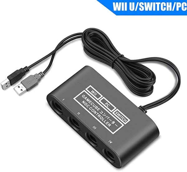 Controller Adapter For Nintendo Switch, Wii And Pc