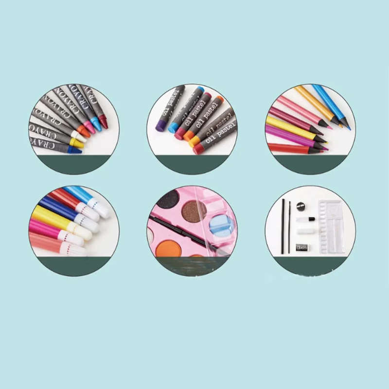 168 Pieces Large Art Set--Suitcase Art Set