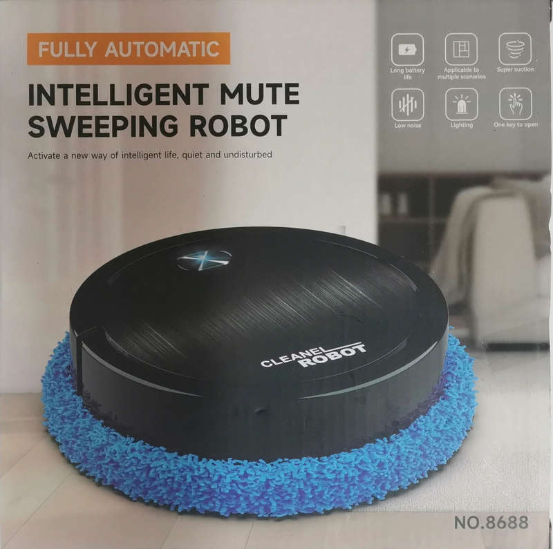 Robot--Intelligent Sweeping Robot Wet And Dry Vacuum Cleaner Rechargeable Mopping Vacuum Cleaner Hom