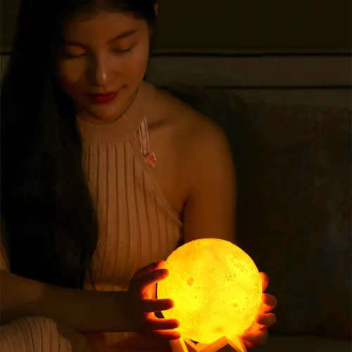 3D Moonlight Function Humidifier Essential Oil Diffuser Aromatherapy Ultrasonic Humidifier Night Lig