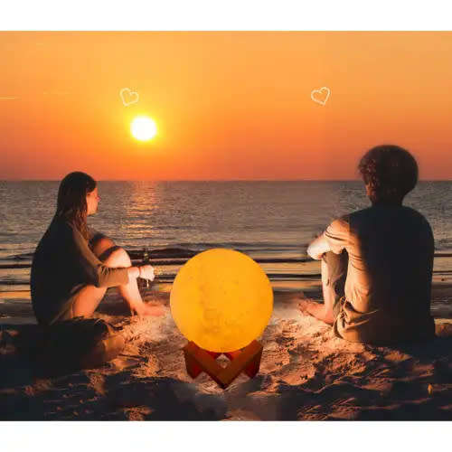 3D Moonlight Function Humidifier Essential Oil Diffuser Aromatherapy Ultrasonic Humidifier Night Lig