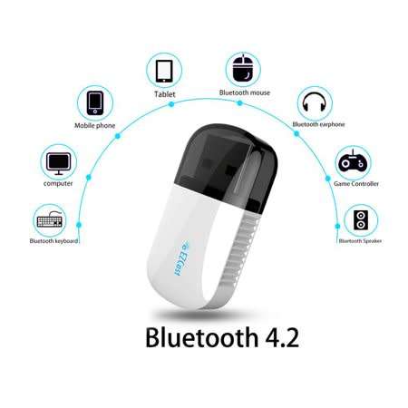 Adapter Wireless Dual Band 2.4G/5G Bluetooth 4.2 Usb Wifi