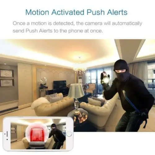 Hd Camera Home Mini Smart Wireless Wi-Fi With Iwfcam App