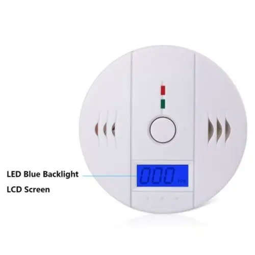 Safety Battery Coal Stove Smoke Detector Carbon Monoxide Alarm