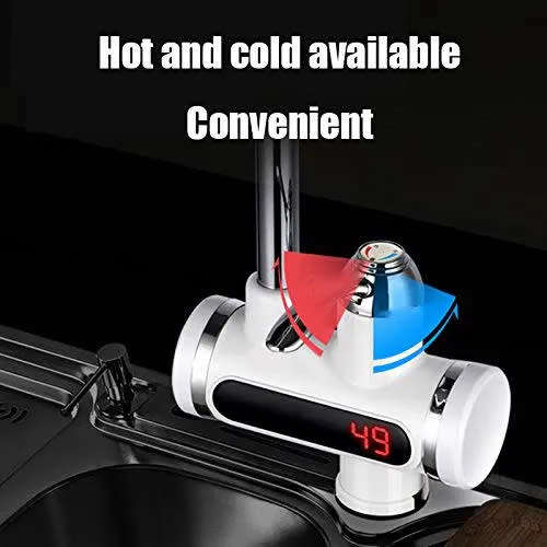 Electric Faucet 360 Degree Rotating Hot And Cold Water Instant Heating Appliance