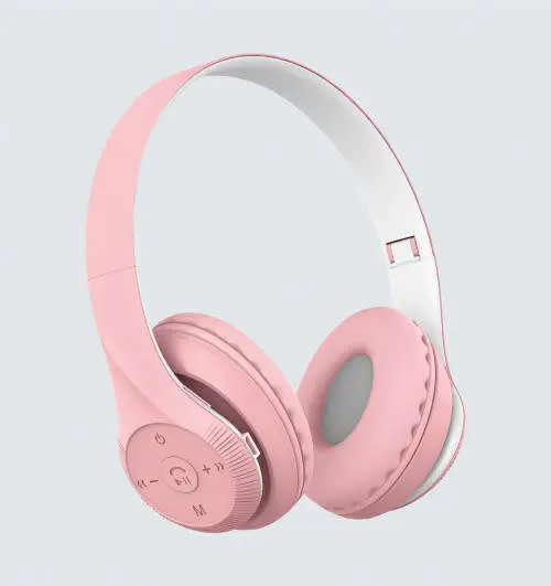 Best Selling Cute Colorful Headphones Big Earmuffs Headband Bluetooth Headphones