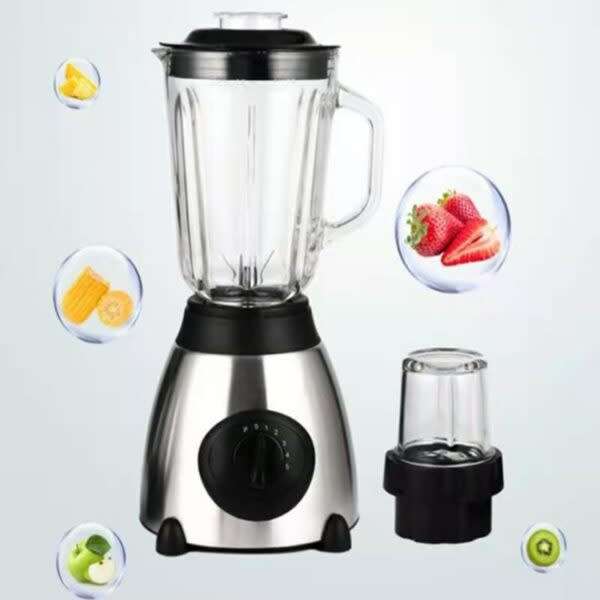 2 In 1 Blender Ice Crusher Stainless Steel