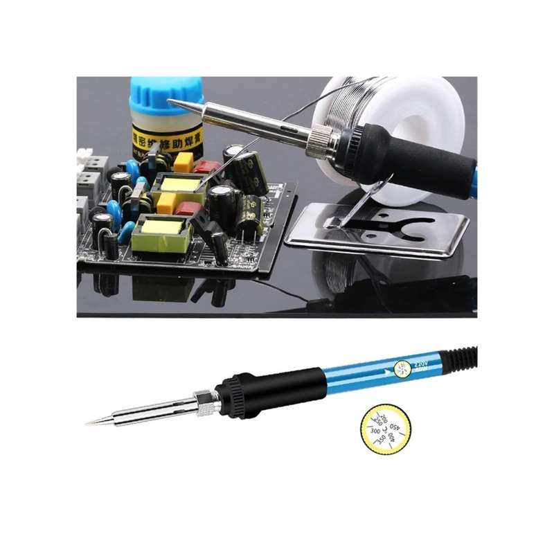 Convenient Soldering Iron Temperature Is Adjustable, Soldering Iron Rework Station Kit Handle Hot Pe